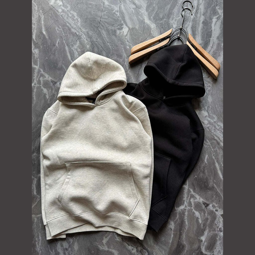 Basic plain Heavy hoodie