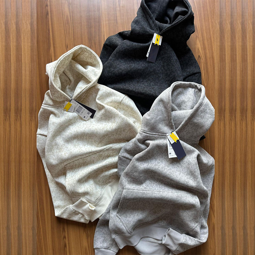 Acid Wash Plain Hoodie – Unisex Comfort Sweatshirt